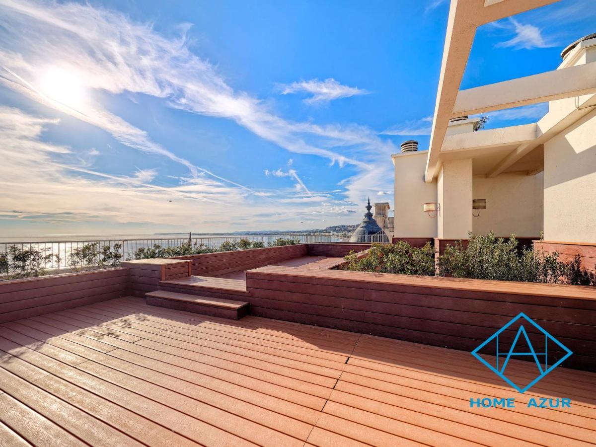 Royal Lux Spacious Seaside Pool Ница Екстериор снимка